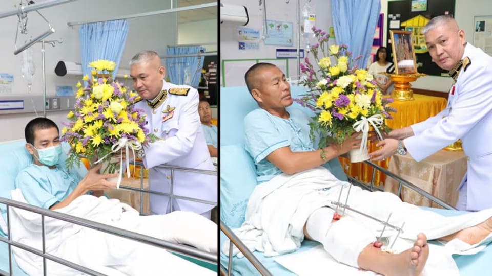 ในหลวง ทรงรับผู้บาดเจ็บ-ผู้เสียชีวิต ไว้ในพระบรมราชานุเคราะห์