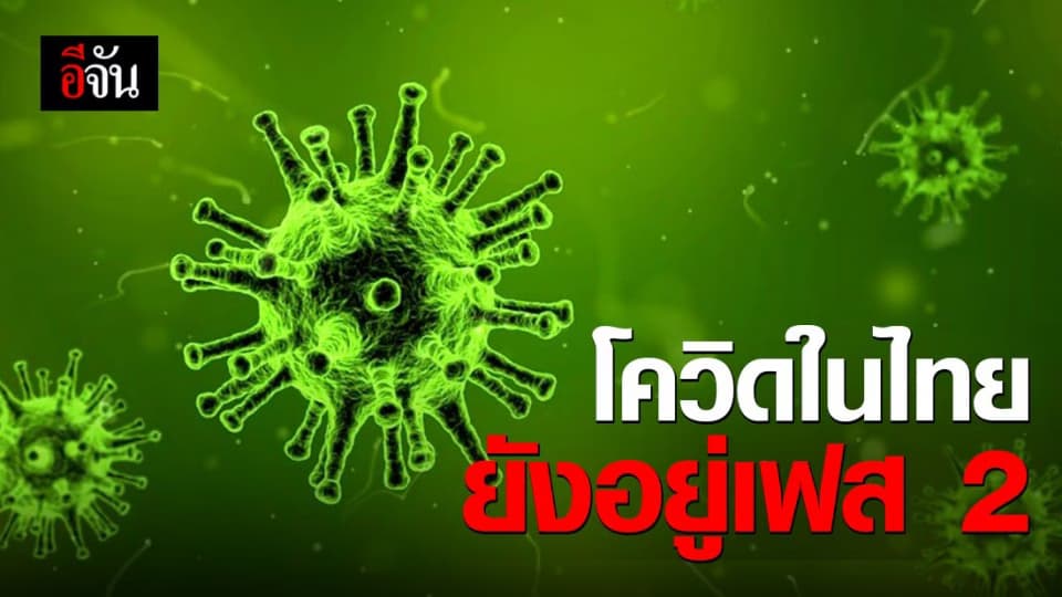 สธ. ยัน โควิด-19 ในไทยยังอยู่ระยะที่ 2