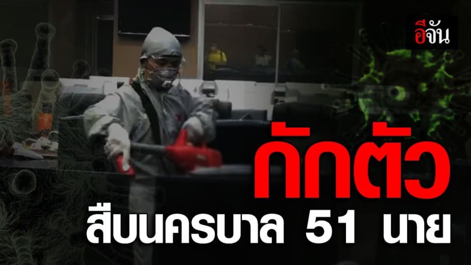กักตัวชุดสืบสวนนครบาล 51 นาย หลังพบตำรวจในสังกัด ติดเชื้อโควิด-19