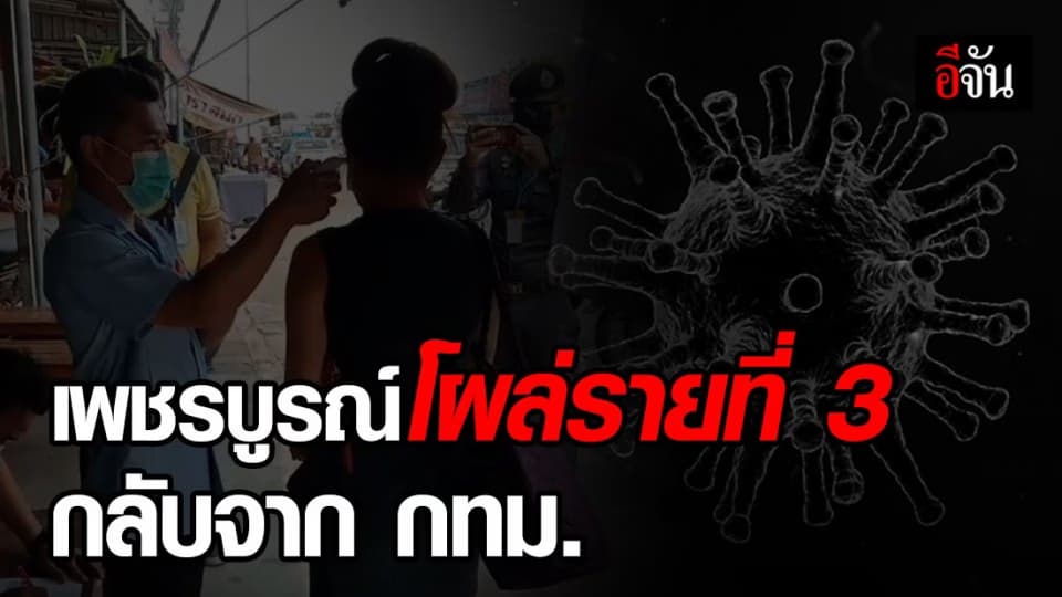 สาวเพชรบูรณ์ กลับจาก กทม. ติดโควิด -19