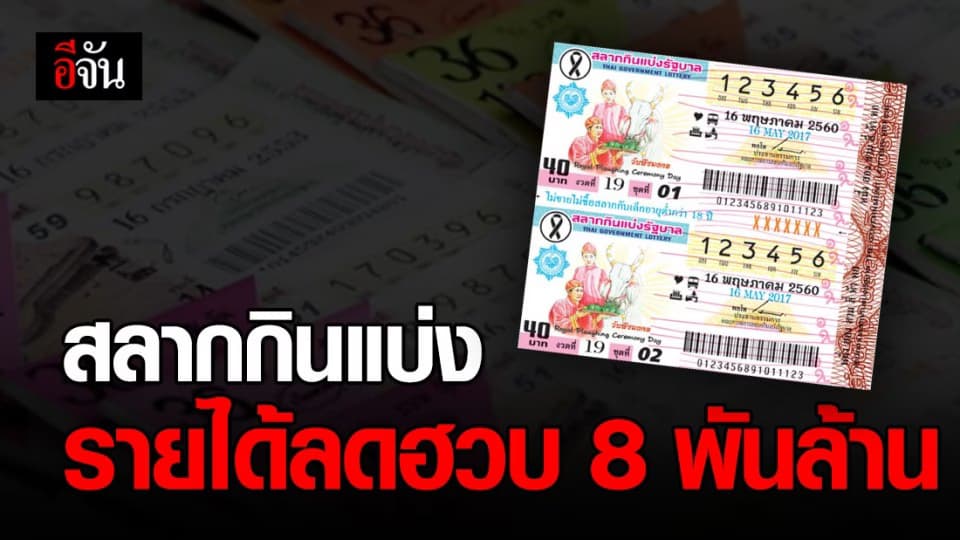 สคร.แจงรายได้รัฐวิสาหกิจหดตัว เงินขายหวยลดฮวบ 8 พันล้าน หลังเจอวิกฤตโควิด