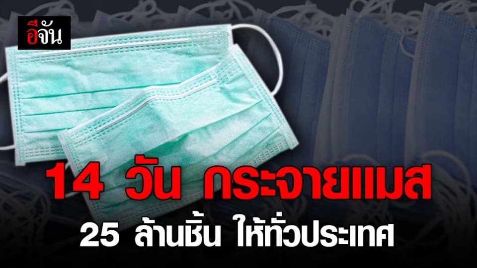 ปณ.อัปเดทยอดการส่งเเมสให้กับ รพ.ทั่วประเทศ