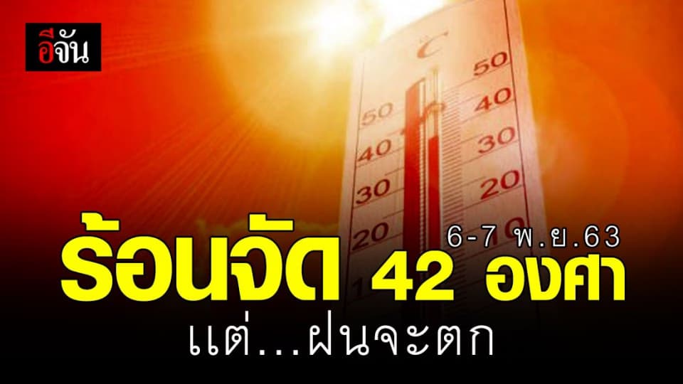 อุตุฯ เตือน 45 จว.ระวัง! ร้อนจัด ก่อนโดนฝนถล่ม