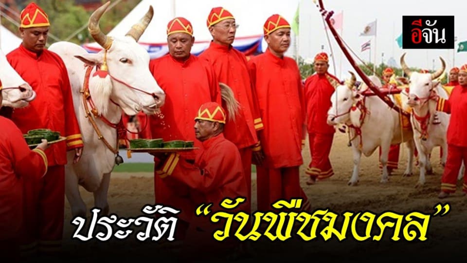 ความเป็นมาของวันพืชมงคลจรดพระนังคัลแรกนาขวัญ