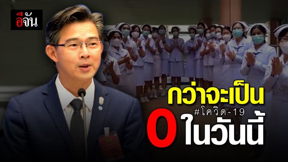 จากผู้ติดเชื้อโควิด-19 ที่พุ่งสูงในวันนั้น สู่ 0 รายในวันนี้