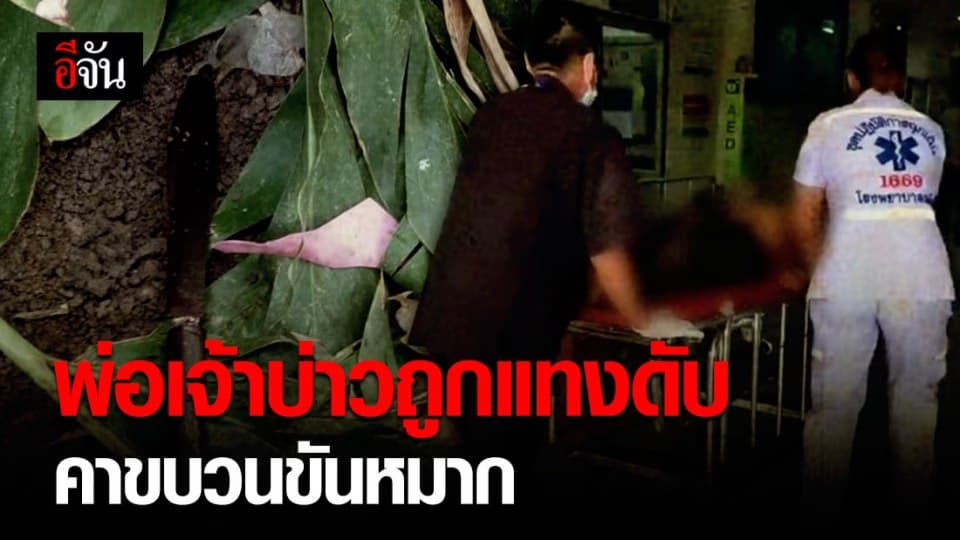 งานแต่งสุดเศร้า! ลุงวัย 65 แทงพ่อเจ้าบ่าวดับคาขบวนขันหมาก