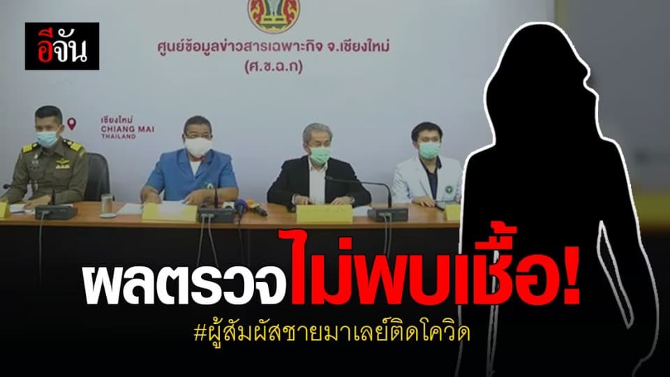 ผู้ว่าฯ แถลง เชียงใหม่ยังปลอดภัย สาวผู้สัมผัสชายมาเลย์ติดโควิด ผลตรวจเป็นลบ