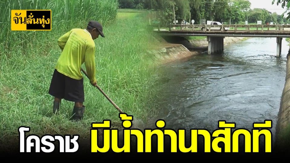 ชาวนาพิมายเฮ ! มีน้ำทำนาปี