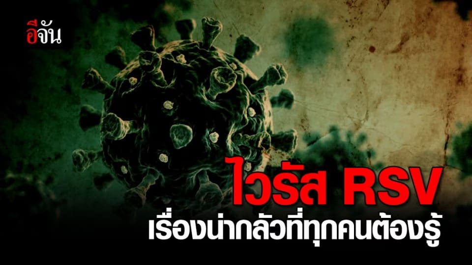ไวรัส RSV  เรื่องน่ากลัว ที่ทุกคนต้องรู้  ที่มากับช่วง ปลายฝนต้นหนาว