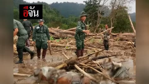 กระทิงเหยื่อน้ำป่าซัด ตายแล้ว 8