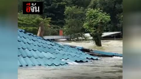 เกือบมิด! น้ำในเขื่อนเเก่งกระจานเพิ่มสูงขึ้น