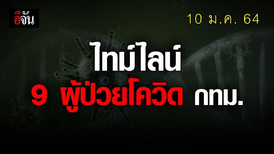 โฆษก กทม. แจงละเอียดยิบ ไทม์ไลน์ผู้ป่วย โควิด กทม. รายที่ 264 – 272