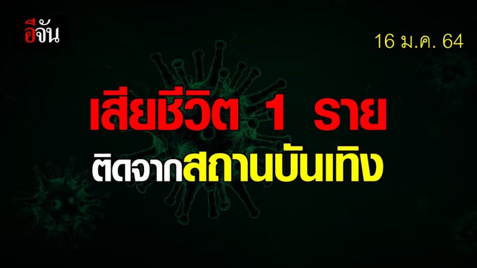 ไทม์ไลน์ ผู้เสียชีวิต โควิด-19 วันที่ 16ม.ค.64