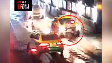 แท็กซี่ ชนแล้วหนี