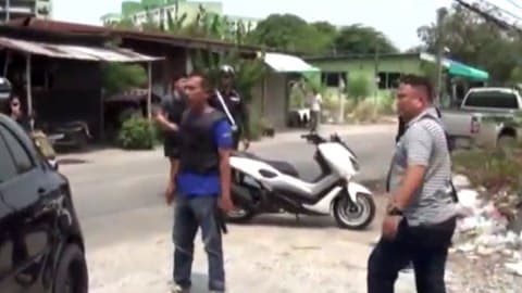 หัวหน้าชุดปราบปรามยาเสพติด จับยาบ้า จังหวัดชลบุรี