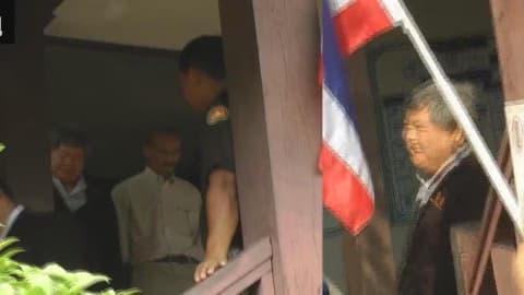 เปรมชัยเข้ารายงานตัวที่ศาลจังหวัดทองผาภูมิ