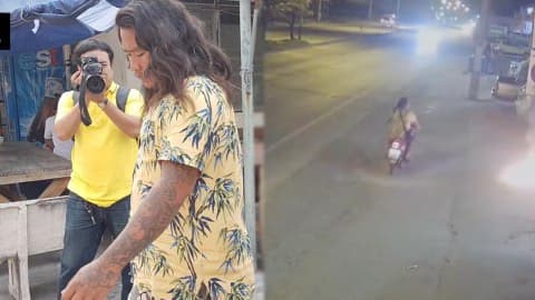 จับตัวชายหนุ่มคลั่ง ตระเวนใช้น้ำมันราดรถยนต์ที่จอดริมถนนแล้วจุดไฟเผา