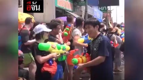 บรรยากาศสงกรานต์เชียงใหม่ 2561