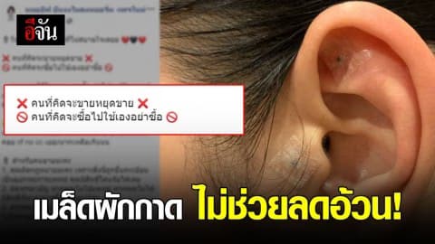 แพทย์แผนจีนยัน! เมล็ดผักกาดแปะหู ไม่ช่วยลดความอ้วน