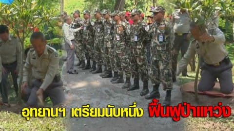 อุทยานฯ เตรียมนับหนึ่ง ฟื้นฟูป่าแหว่งเชิงดอยสุเทพ!