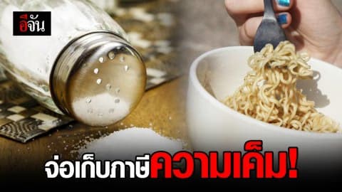 สรรพสามิตชงคลังเรียกเก็บภาษีความเค็ม