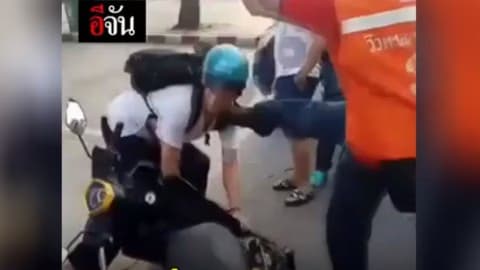 ฟังพี่วินตีนโหด เดือดเตะหน้าฝรั่งกลางพัทยา