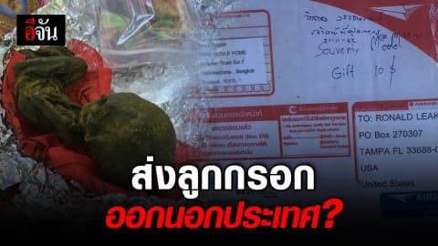 คนไทยส่งวัตถุต้องสงสัยคล้ายซากเด็กทารกไปประเทศสหรัฐอเมริกา