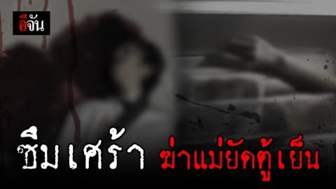 ลูกซึมเศร้า ฆ่าแม่ยัดตู้เย็น