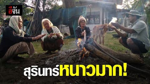 หนาวแล้ว สุรินทร์อุณหภูมิอยู่ที่ 15-19 องศาเซลเซียส