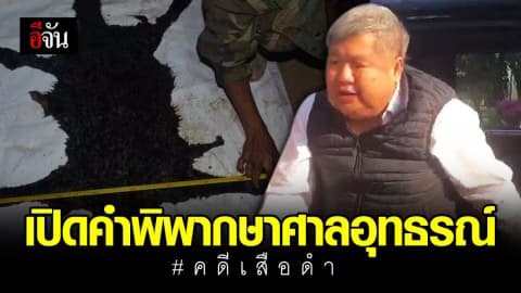 เปิดคำพิพากษาศาลอุทธรณ์ คดีเสือดำ