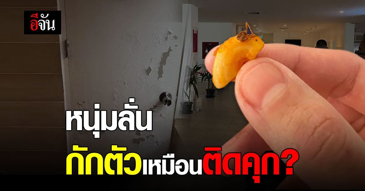 สุดทน หนุ่ม โพสต์ระบาย กักตัวเหมือนติดคุก อ้าง พบขาแมลงสาบในอาหาร