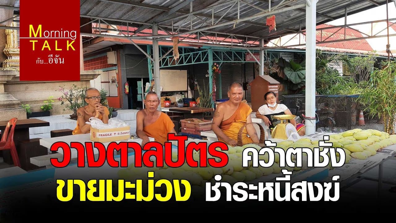 วางตาลปัตร คว้าตาชั่ง ขายมะม่วง ชำระหนี้สงฆ์