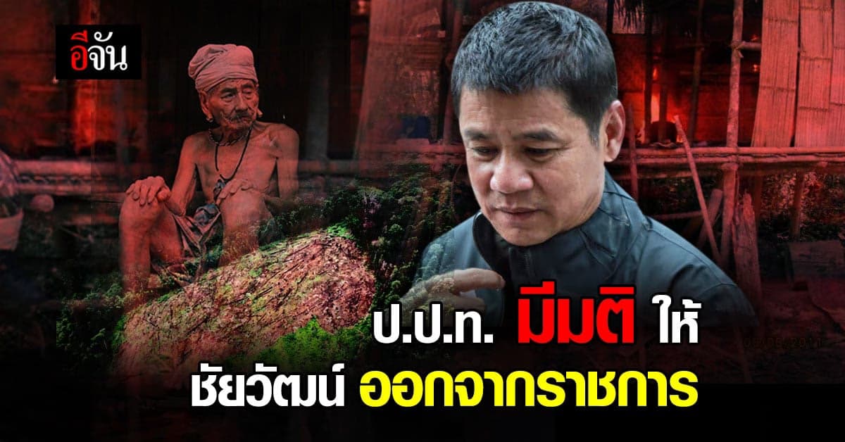 ป.ป.ท. ฟัน ให้ ชัยวัฒน์ ออกจากราชการ ปมเผาบ้านปู่คออี้ 2554