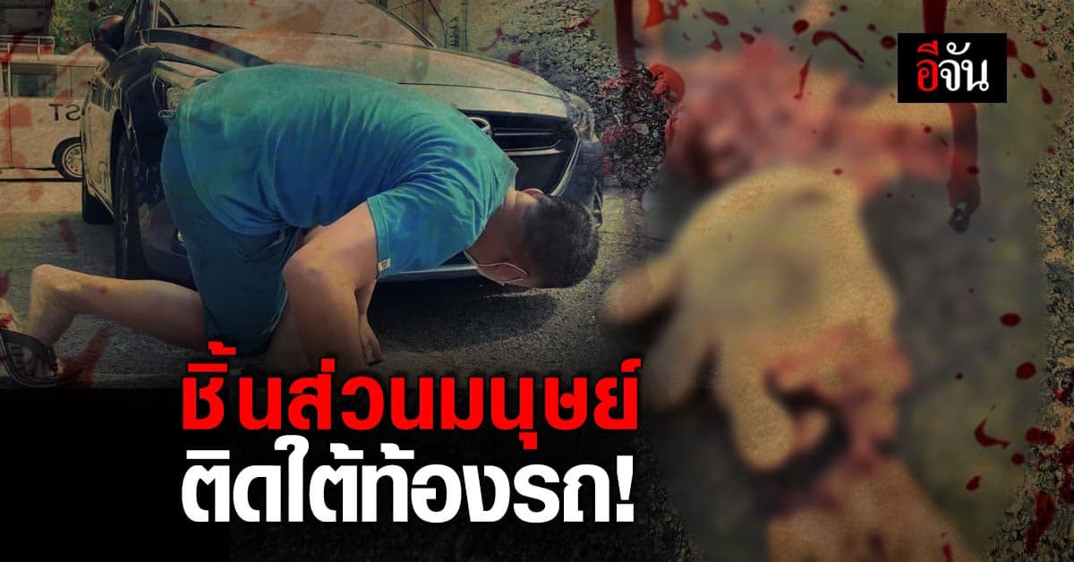 ช็อก! หนุ่มขับเก๋งเที่ยว เกาะช้าง แวะจอดปั๊ม พบ ชิ้นส่วนมนุษย์ ติดใต้ท้องรถมาด้วย