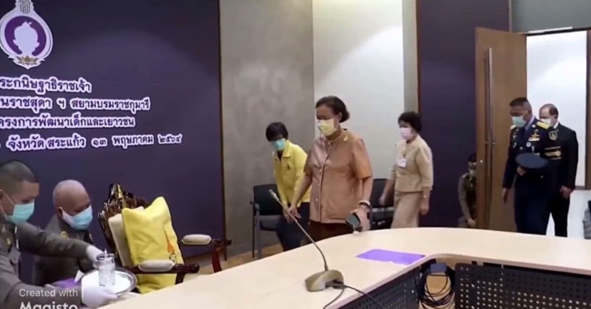 สมเด็จพระกนิษฐาธิราชเจ้าฯ ทรงพระดำเนินด้วยพระองค์เองได้แล้ว