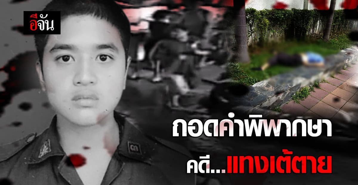 ถอดคำพิพากษา “คดีแทงเต้ตาย”