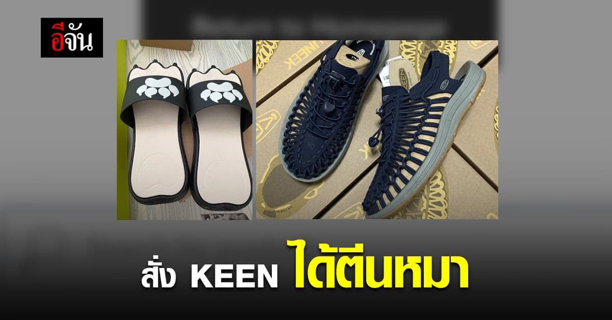 จุก! สั่งรองเท้าออนไลน์ จ่ายเกือบสองพัน ได้รองเท้าตีนหมา