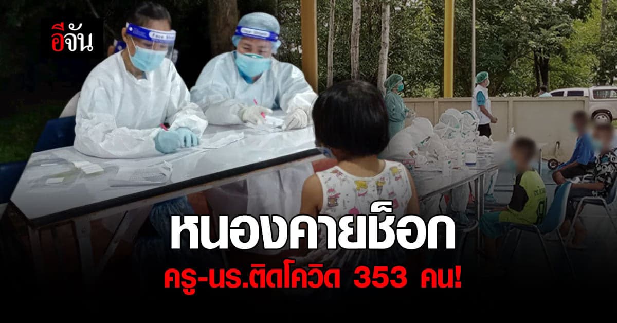 หนองคายเจอ คลัสเตอร์ในโรงเรียน เร่งหาต้นตอ