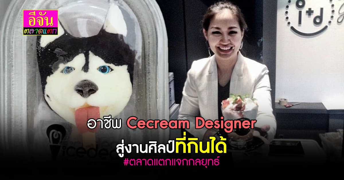 ล้วงกลยุทธ์ เจ้าของ แบรนด์ IceDEA ไอติมเเปลกเเหวกทางรวย