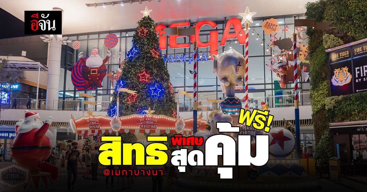 สมาชิก เมกา สไมล์ รีวอร์ดส รับสิทธิประโยชน์ สุดคุ้ม ฟรี !