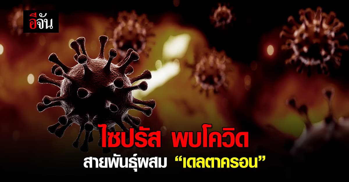มาจนได้! โควิดสายพันธุ์ผสม “เดลตาครอน” เดลต้า + โอมิครอน