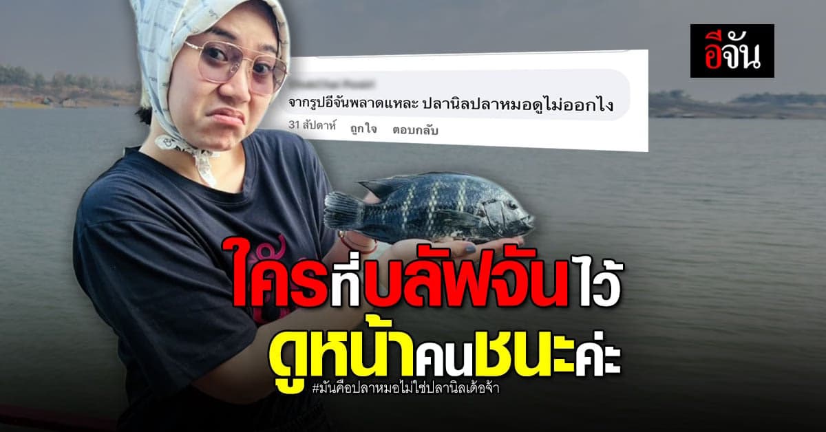 ส่องที่มาปลาหมอยักษ์ ไซซ์เท่าปลานิล บางคนตะลึงเกิดมาเพิ่งเคยเจอ