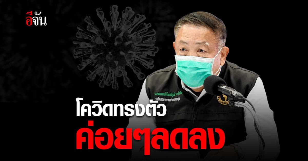 สถานการณ์โควิด 19 เริ่มทรงตัว! สธ. คาดอาจค่อยๆลดลง