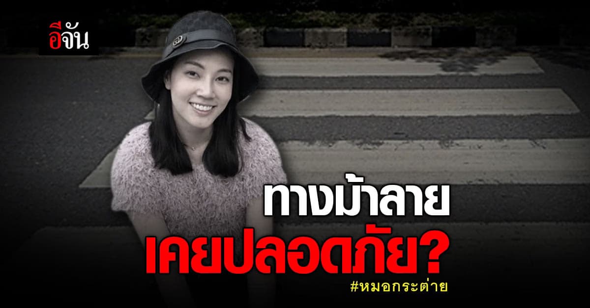 เสียงจากเพื่อน “หมอกระต่าย” อยากให้ ทางม้าลาย เป็นทางม้าลายจริงๆ