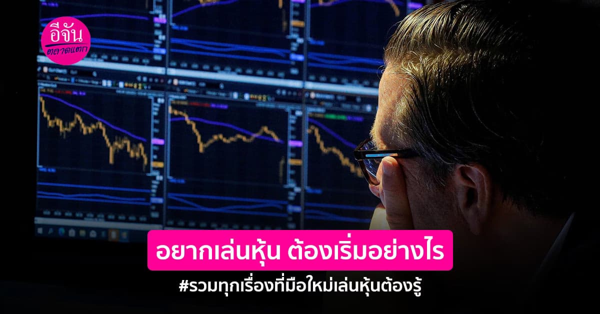 มือใหม่อยากเล่นหุ้นมาตรงนี้ ! รวมทุกเรื่องที่มือใหม่ควรรู้ และต้องรู้