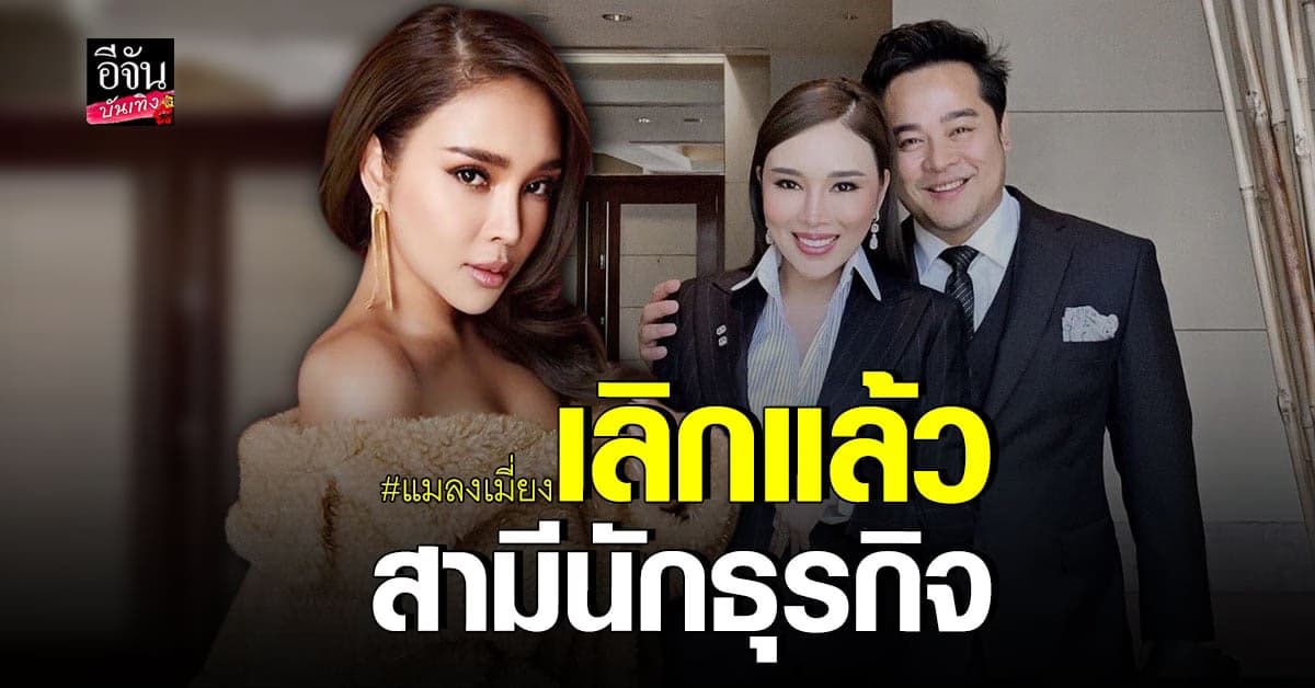 แมลงเมี่ยง โพสต์ชัด! ประกาศเลิกสามี ลั่นขอจบที่โพสต์นี้