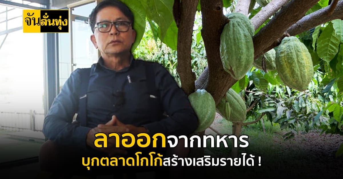 “จ่าแมน” ลาออกจากทหาร บุกตลาดโกโก้สร้างเสริมรายได้ !