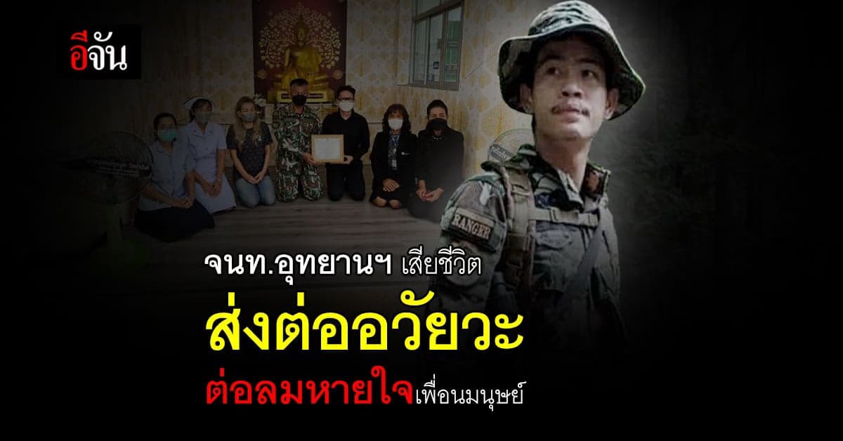 น้องเขต สมองตาย ญาติบริจาคอวัยวะต่ออีกหลายชีวิต