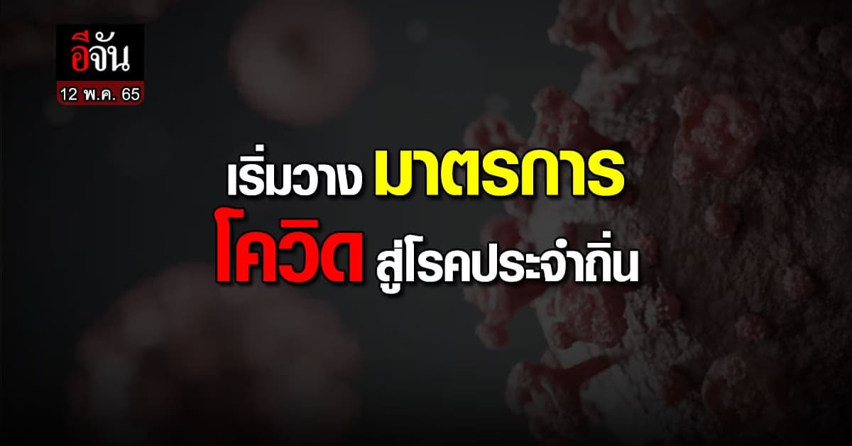 อนุทิน เดินหน้า ประชุมนัดแรก วางมาตรการโควิด สู่โรคประจำถิ่น