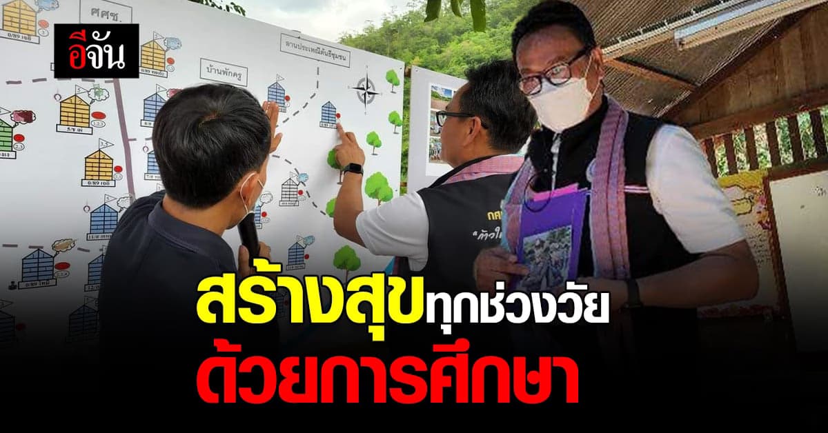 กศน. สร้าง สุขทุกช่วงวัย ด้วย นวัตกรรม สร้างโอกาส ทาง การศึกษา